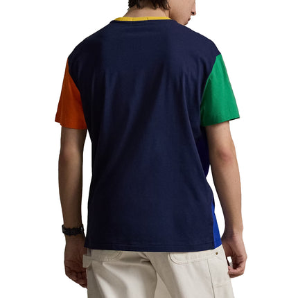 Polo Ralph Lauren Men's Classic Fit Jersey Pocket T-Shirt Pacific Royal Multi