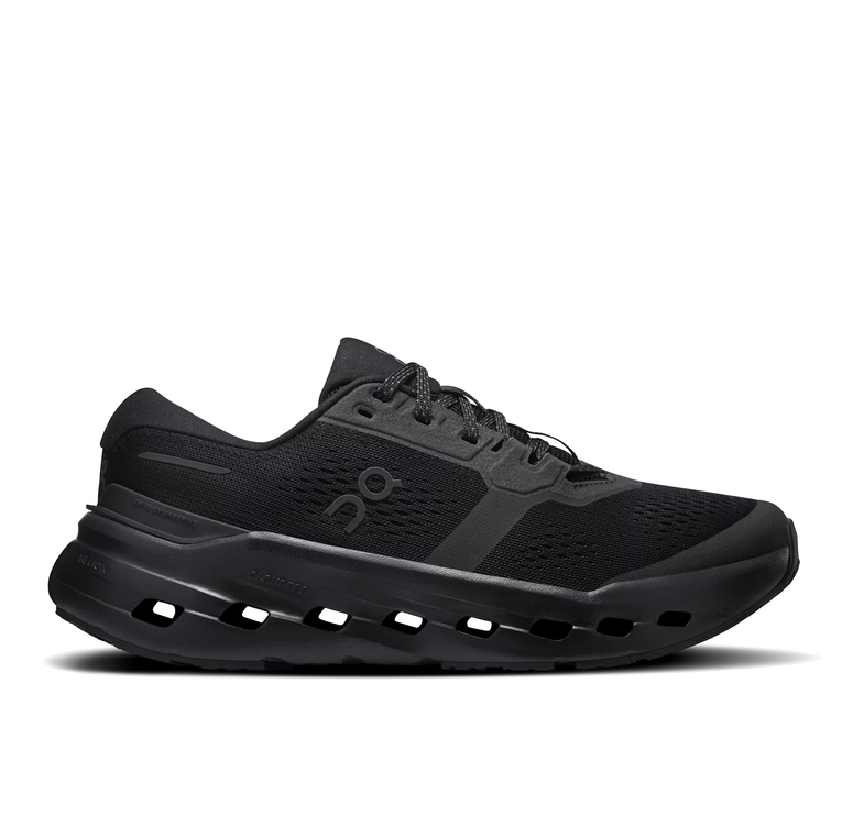 ON Women's Cloudrunner 3 Wide Black/Black