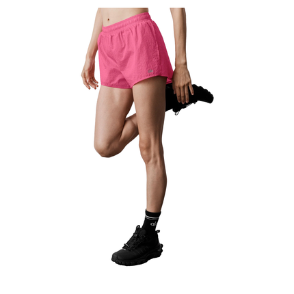 alo Women's Mid-Rise Go Time Short Paradise Pink