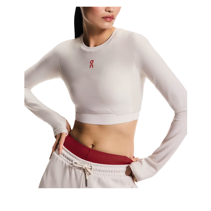 ON Women's Train Long Sleeve Crop Year of The Horse Pearl