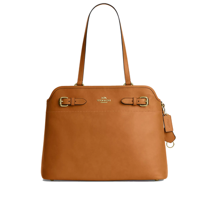 Coach Women's Easton Tote Bag Gold/Brown