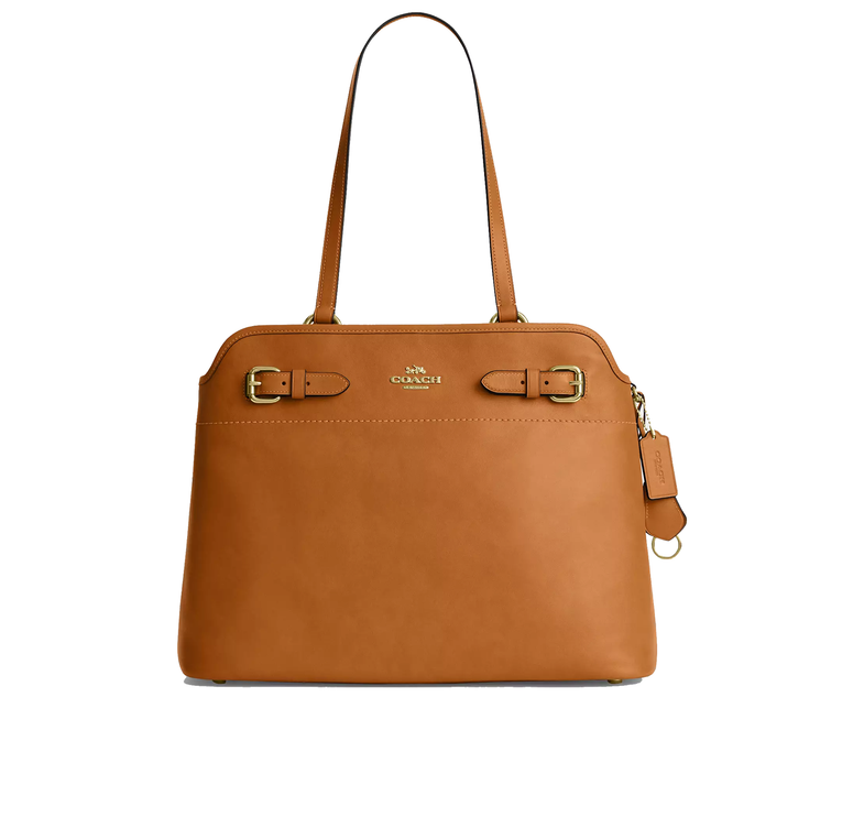 Coach Women's Easton Tote Bag Gold/Brown