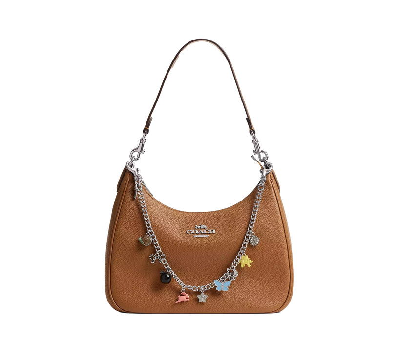 Coach Women's Chain Strap With Charms Silver/Multi