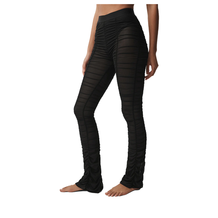 alo Women's Airlift Mesh High-Waist Cherish Legging - Black
