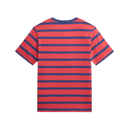 Polo Ralph Lauren Boy's Striped Cotton Jersey Tee Nantucket Red/Light Navy