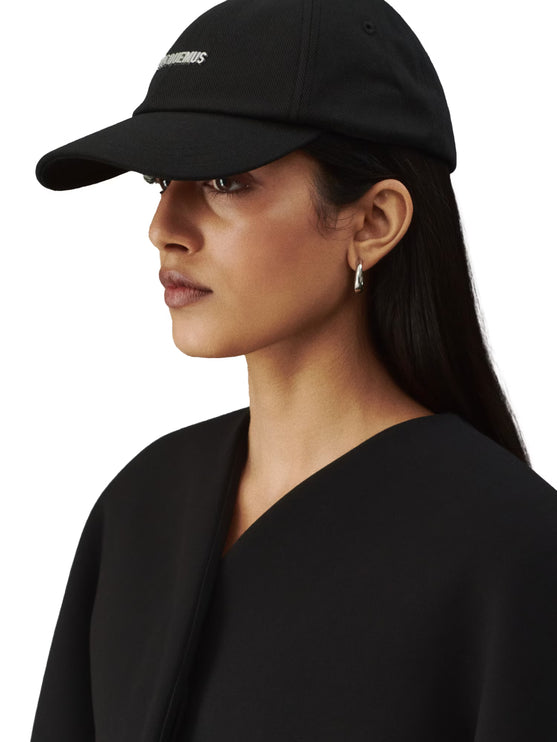 Jacquemus Unisex The Gadjo Cap Black