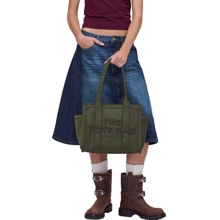 Marc Jacobs Women's The Puffy Nylon Medium Tote Bag Army Green