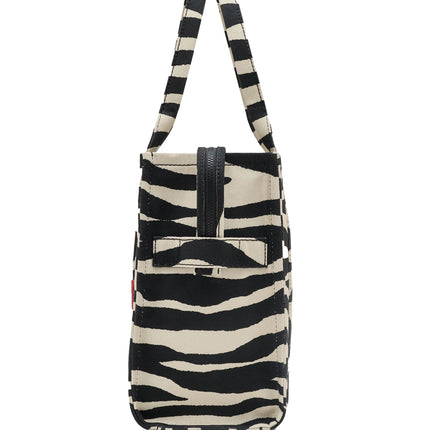 Marc Jacobs Women's Zebra Print Large Tote Bag White/Black