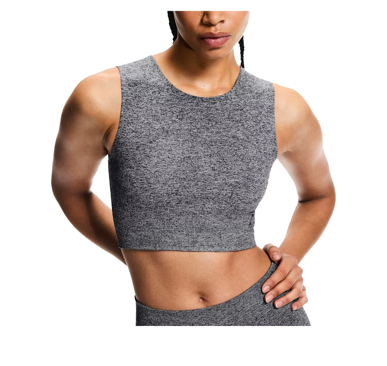 ON Women's Studio Knit Crop Graphite Heather