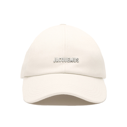 Jacquemus Unisex The Gadjo Cap Off-White