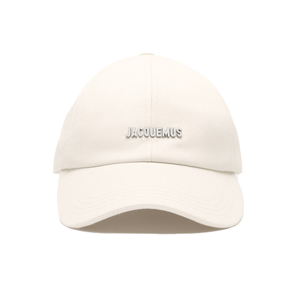 Jacquemus Unisex The Gadjo Cap Off-White