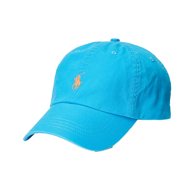 Polo Ralph Lauren Unisex The Iconic Cotton Chino Ball Cap Cove Blue