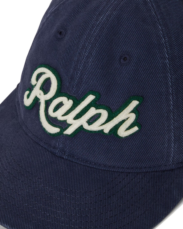 Polo Ralph Lauren Unisex The Ralph Logo Twill Ball Cap Newport Navy