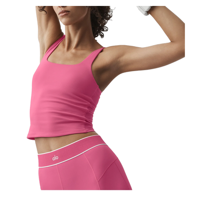 alo Women's ALO Softsculpt Precision Tank Paradise Pink