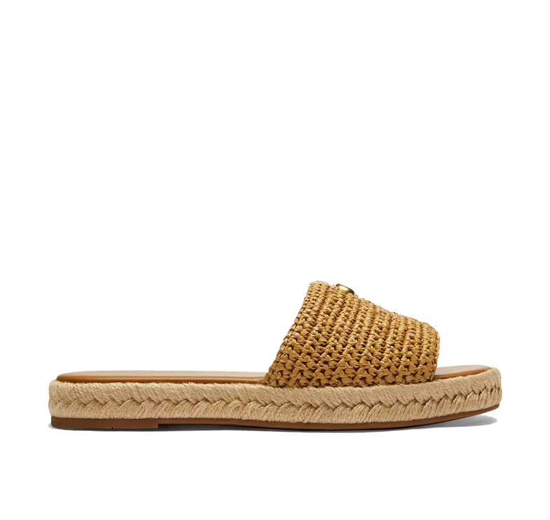 Coach Women's Holly Espadrille Sandal Natural