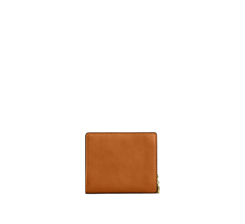 Coach Women's Snap Wallet Gold/Brown
