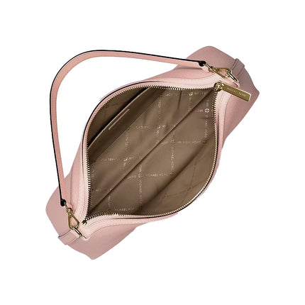 Michael Kors Women's Sammy Medium Pebbled Leather Convertible Shoulder Bag Powder Blush/Gold