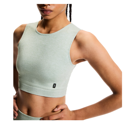 ON Women's Studio Knit Crop Mineral Heather
