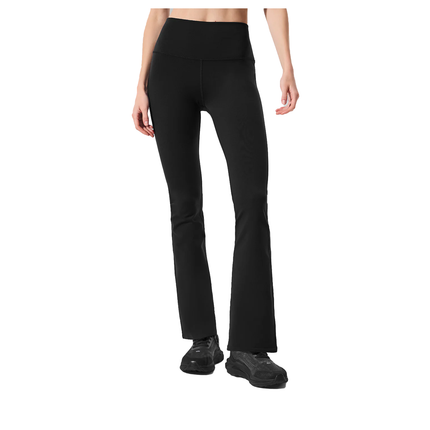 alo Women's Airbrush High-Waist 7/8 Bootcut Legging - Black