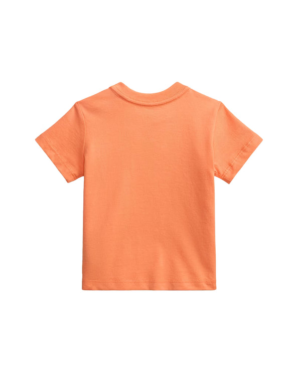 Polo Ralph Lauren Baby Polo Bear Cotton Jersey Tee Poppy