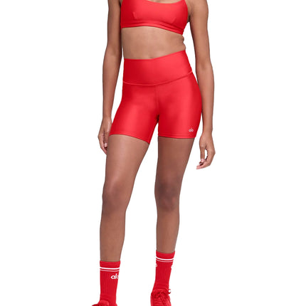 alo Women's Airlift Intrigue Bra Bright Red