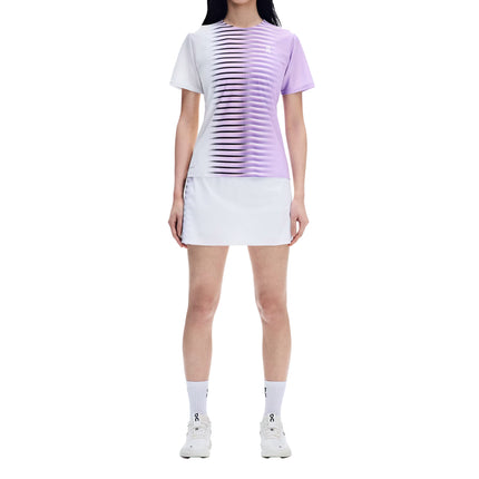 ON Women's Court-T Edge Bloom/White