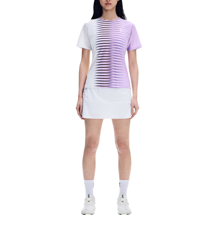 ON Women's Court-T Edge Bloom/White