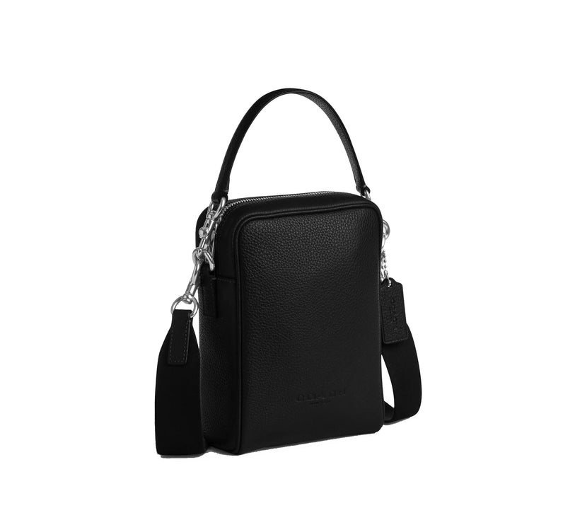 Coach Unisex Tristan Crossbody Bag 14 Silver/Black