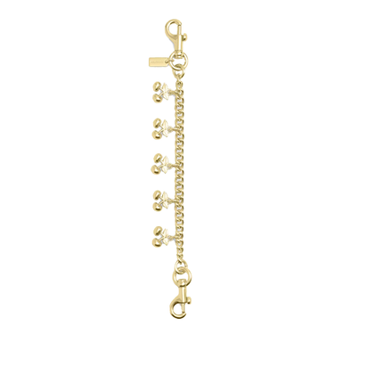 Coach Women's Bag Charm Chain With Cherry Charms Gold/Gold