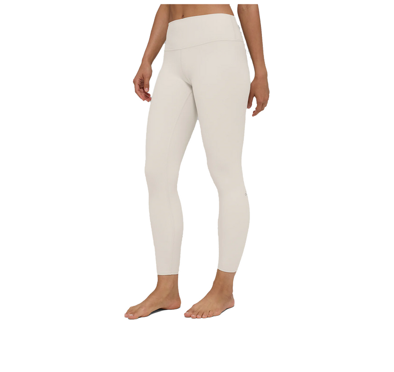 alo Women's Alosoft High-Waist 7/8 Highlight Legging Bone