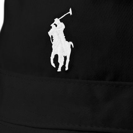 Polo Ralph Lauren Unisex Cotton Chino Bucket Hat Black