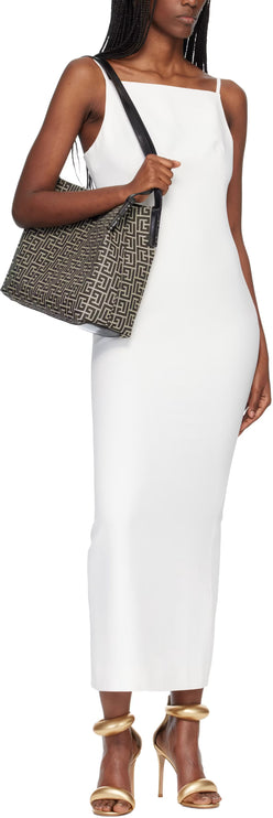 Balmain Women's Release Small Shopper Bag Black