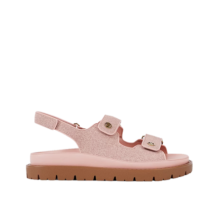 Michael Kors Women's Holland Denim Sandal Powder Blush