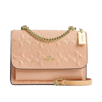 Coach Women's Klare Crossbody Bag In Signature Leather Gold/Faded Blush