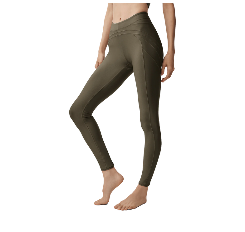 alo Women's Airlift High-Waist Evolve Legging Olive Tree
