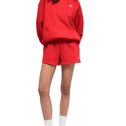 alo Women's Accolade Hoodie Bright Red