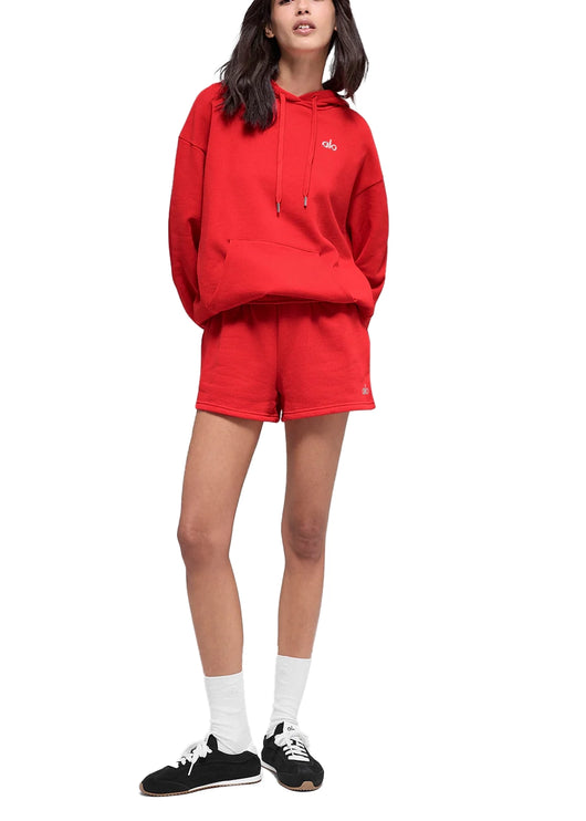 alo Women's Accolade Hoodie Bright Red
