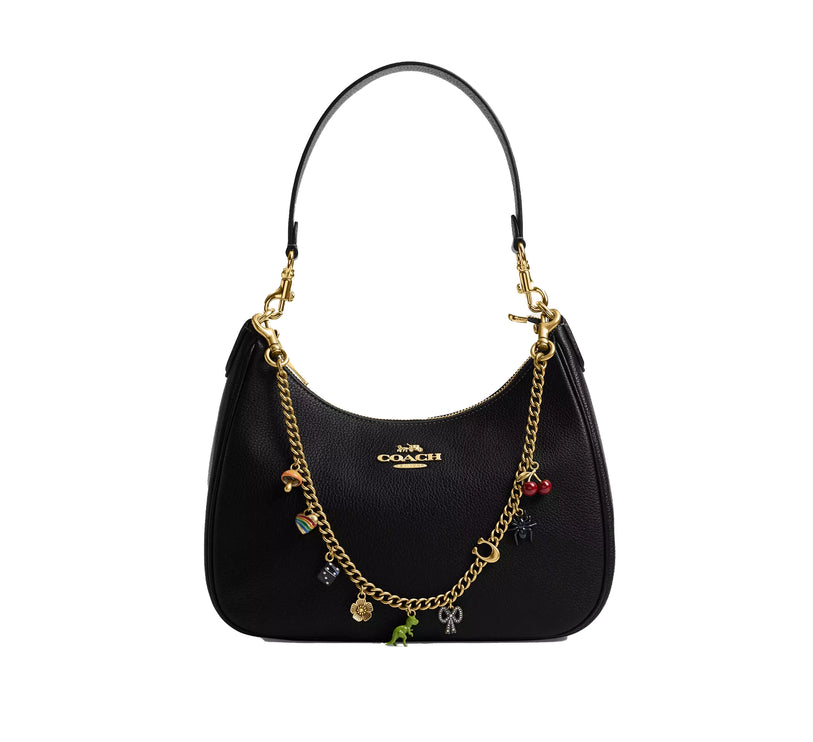 Coach Women's Chain Strap With Charms Brass/Multi