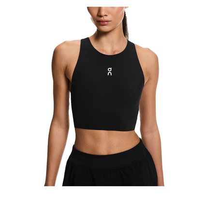 ON Women's Court Crop Top Black