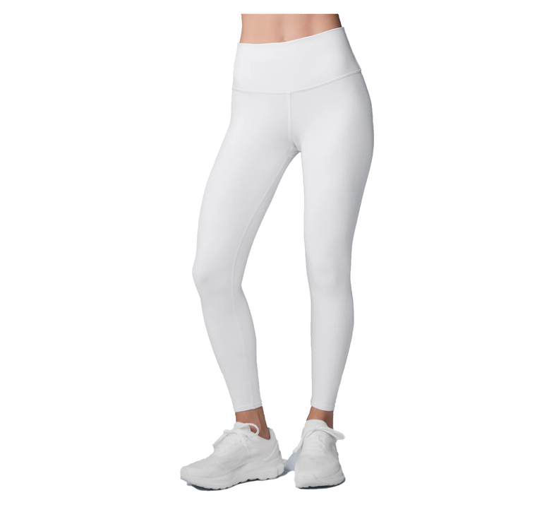 alo Women's 7/8 High-Waist Airbrush Legging - White