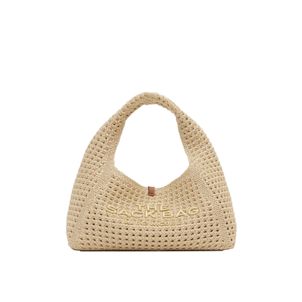 Marc Jacobs Women's The Crochet Mini Sack Bag Champagne