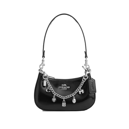 Coach Women's Silver Swagger Chain With Charms Silver/Silver