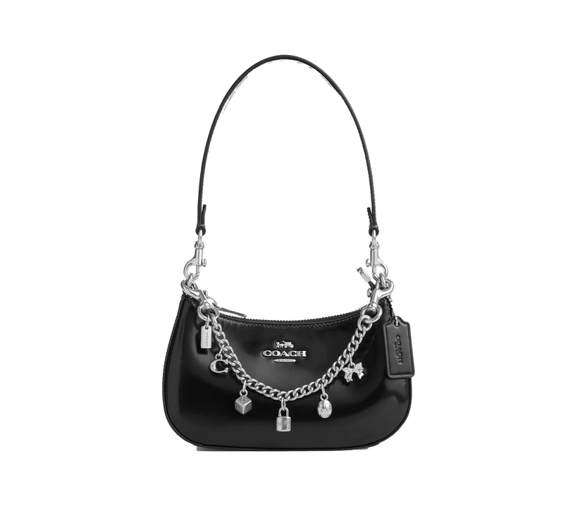 Coach Women's Silver Swagger Chain With Charms Silver/Silver