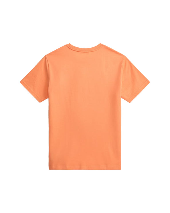 Polo Ralph Lauren Boy's Polo Bear Cotton Jersey Tee Poppy