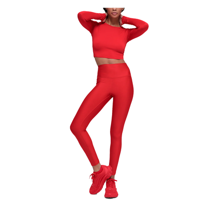 alo Women's 7/8 High-Waist Airlift Legging Bright Red