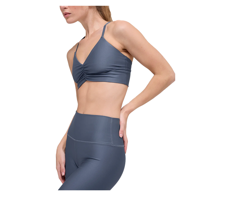 alo Women's Airlift Divine Bra Bluestone