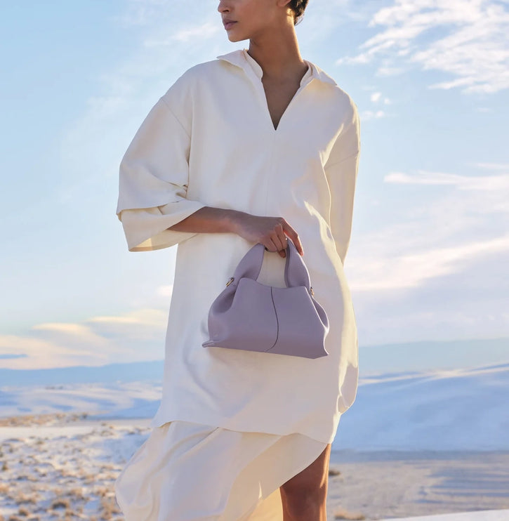 Polène Women's Numéro Neuf Mini Edition Textured Mauve