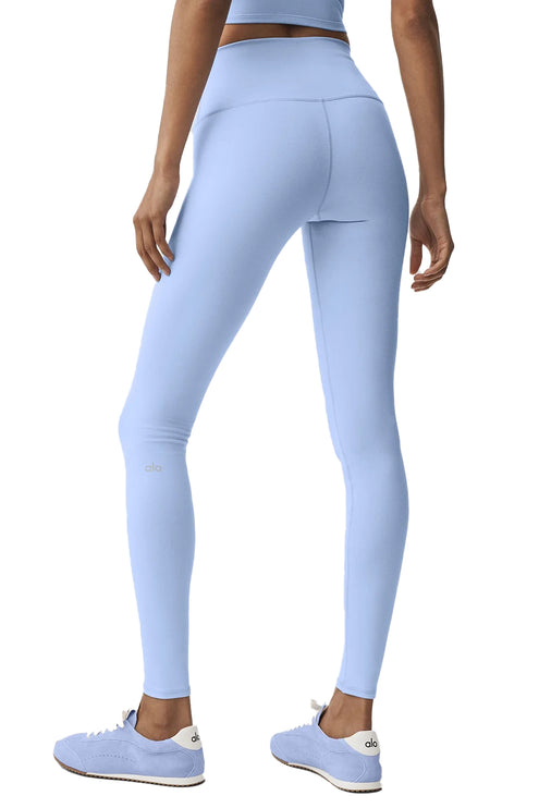 alo Women's High-Waist Airbrush Legging Light Provence Blue