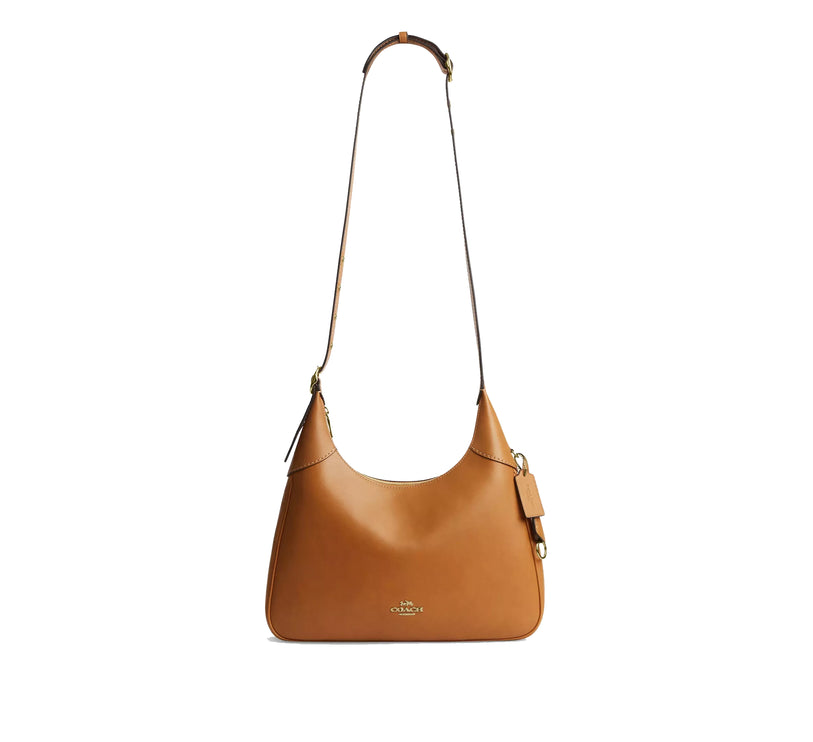 Coach Women's Ella Shoulder Bag Gold/Brown