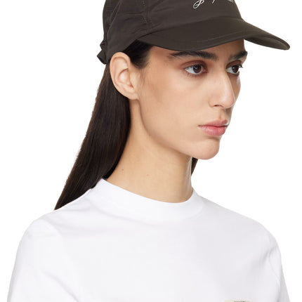 Jacquemus Unisex The Baluchon Baseball Cap Dark Brown